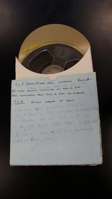 Looking through the archives 1 CLR James reel