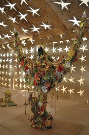 Hew Locke, Starchitect (ArtSway) Hew Locke, Starchitect (ArtSway), 2011. Courtesy the artist and Hales Gallery, London.