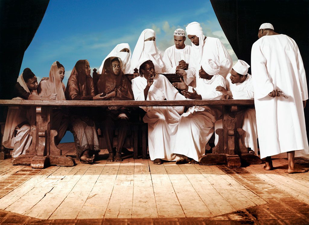 Artist of the Week: Faisal Abdu'allah 2 robes for last supper