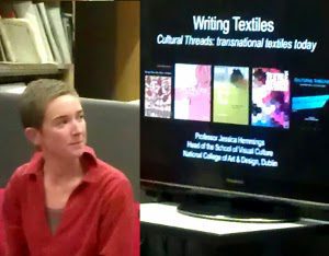 'Cultural Threads' listen to the panel discussion at the Clothes Cloth & Culture Group 1 JessicaHemmingssmall