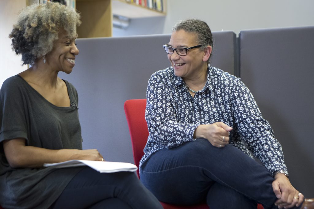 Marlene Smith in conversation with Lubaina Himid MG 4673